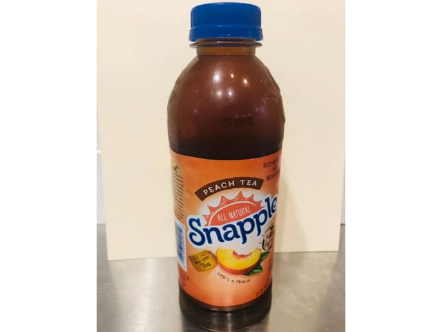 Snapple Peach.