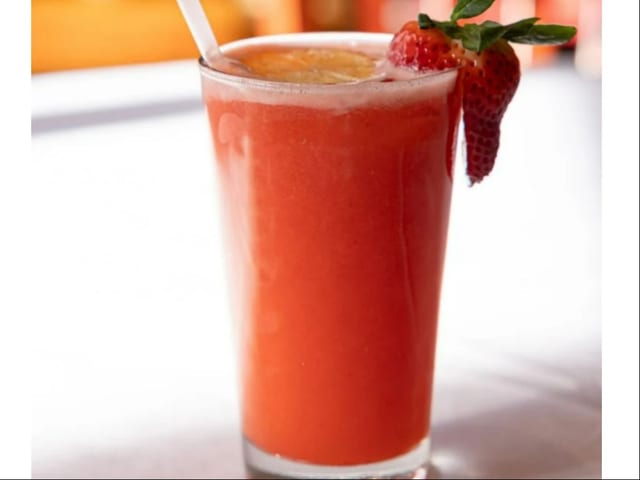 Fresh Strawberry Lemonade.