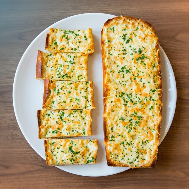Garlic Bread w/Mozzarella.