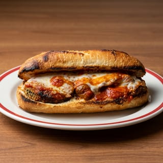 Eggplant Parmigiana Hero