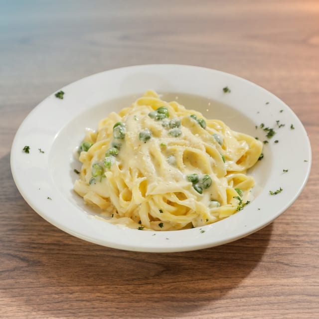 Fettuccine Alfredo.