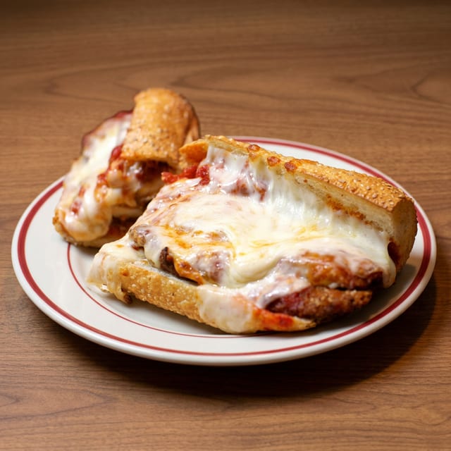 Chicken Parmigiana Hero.