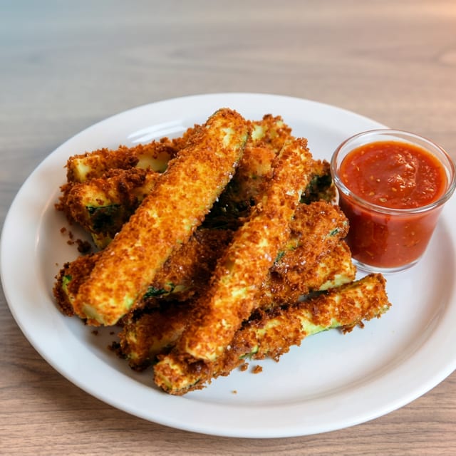 Fried Zucchini.