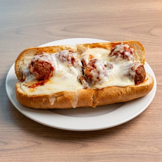 Meatball Parmigiana Hero