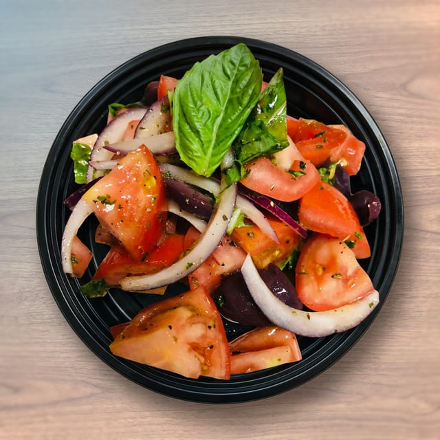 Tomato, Onion & Olive Salad (Lg).